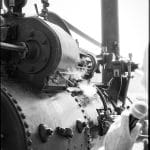 Fine art black and white photograph — analog gelatin silver print, hand-developed in the darkroom